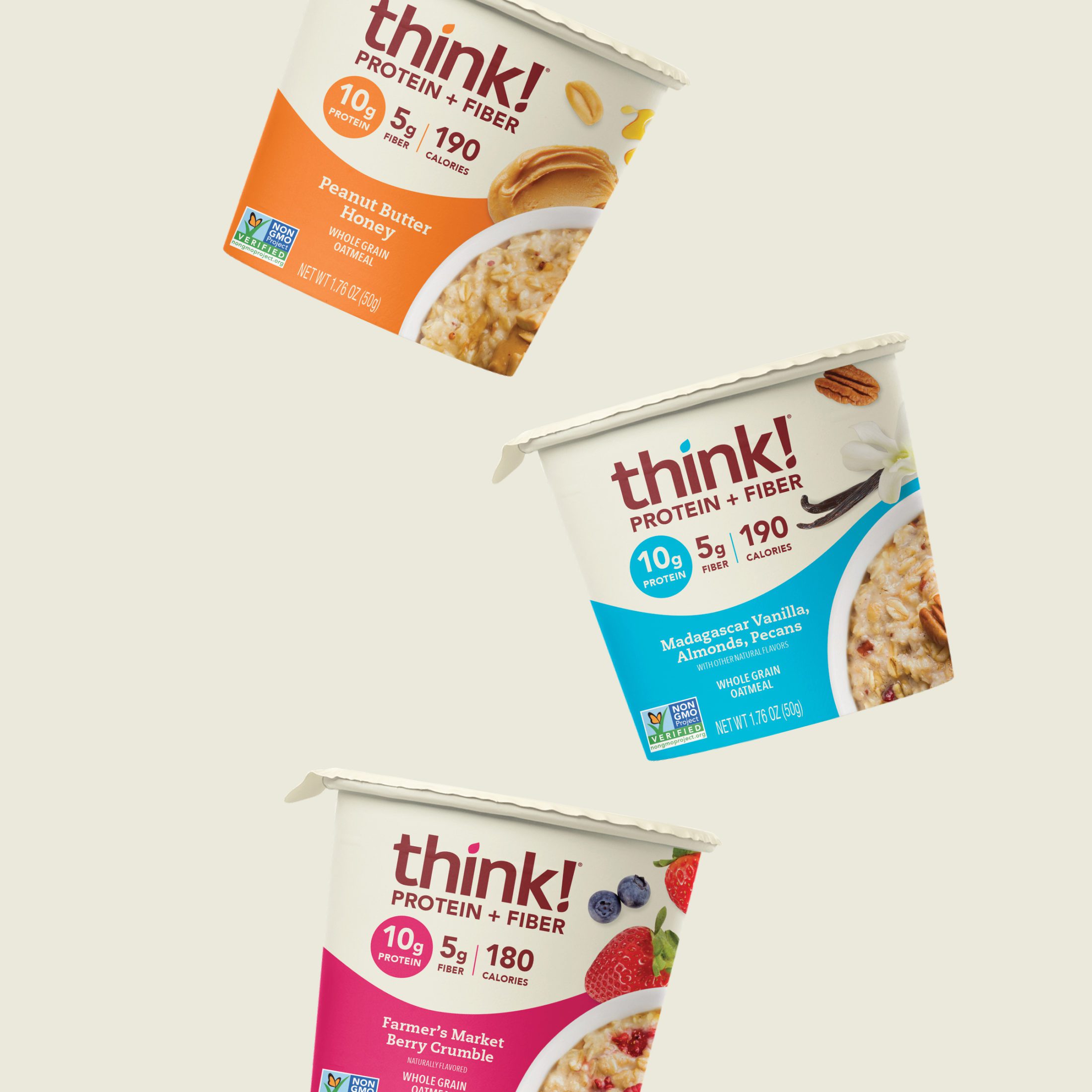 think!® Protein + Fiber Oatmeal - The Creative Pack